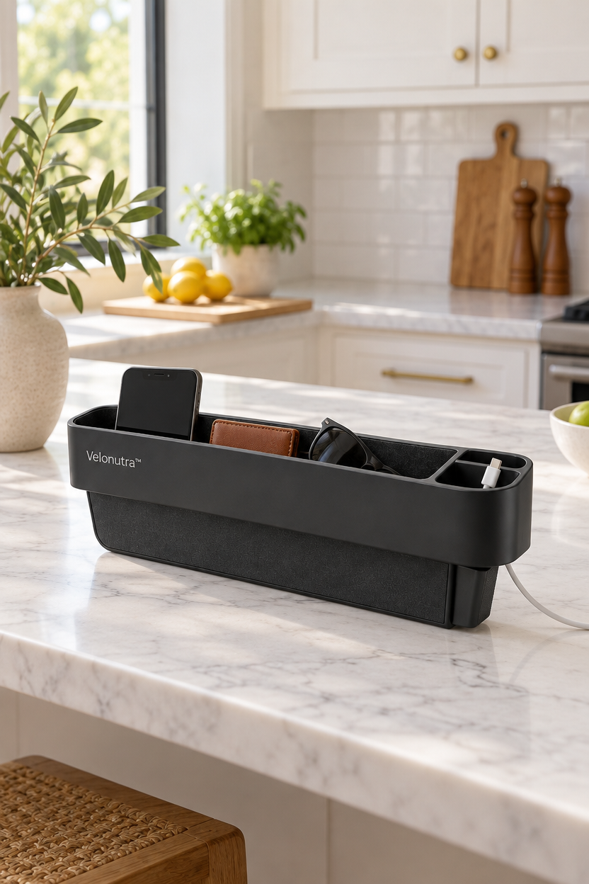 Velonutra™ Seat Gap Storage Organizer vehicle application scene